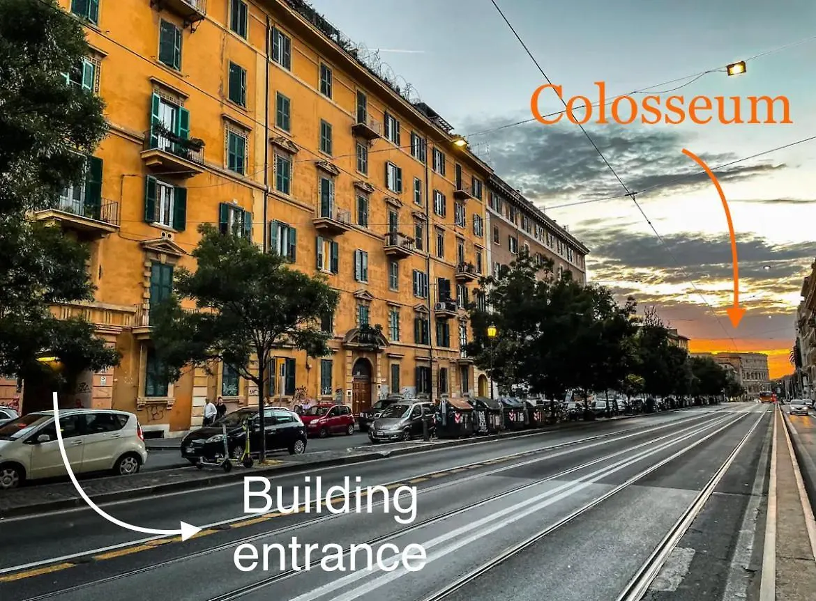 Colosseum House - Private Rooftop, Jacuzzi Hot Tub & View Rome Italy
